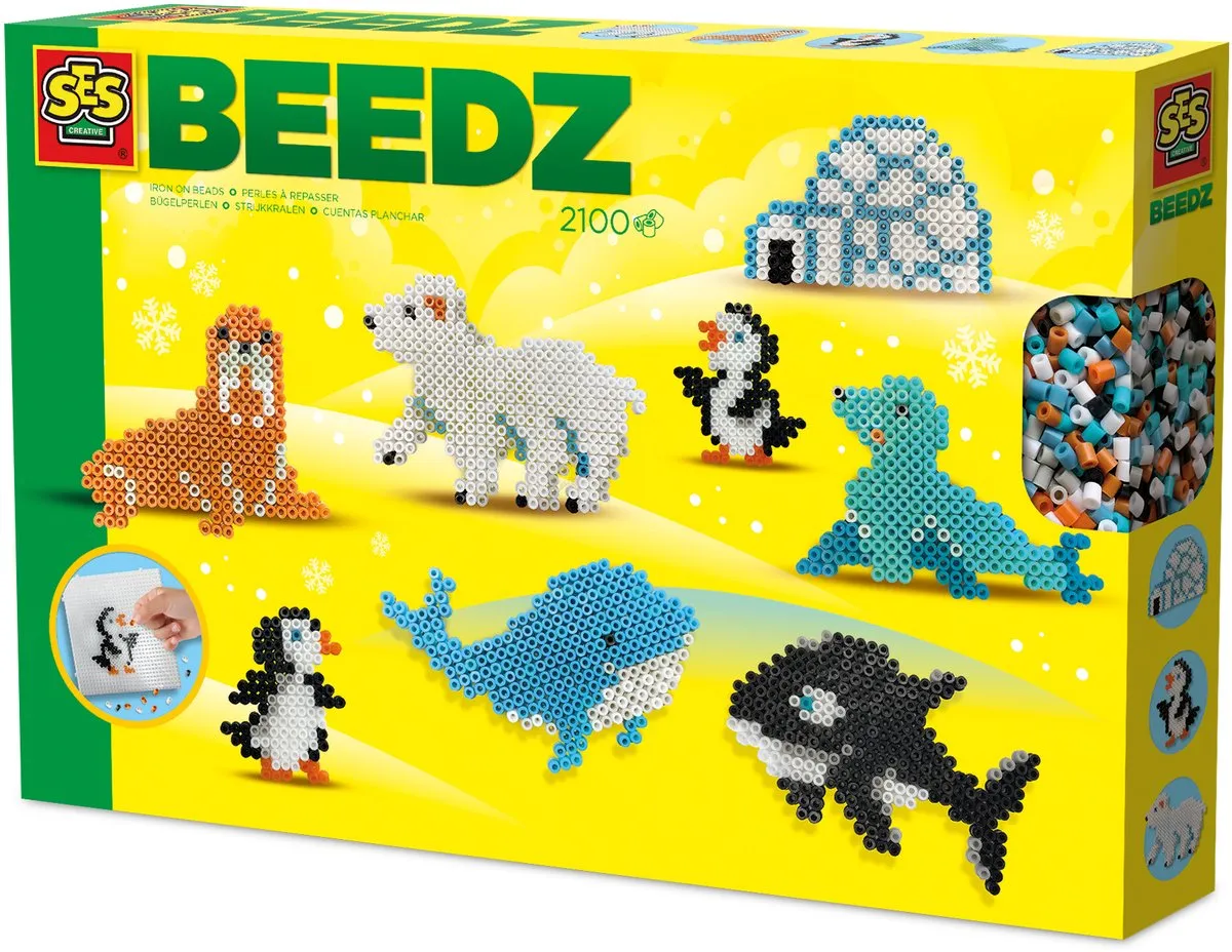 SES Creative Beedz Pool Dieren Strijkkralen