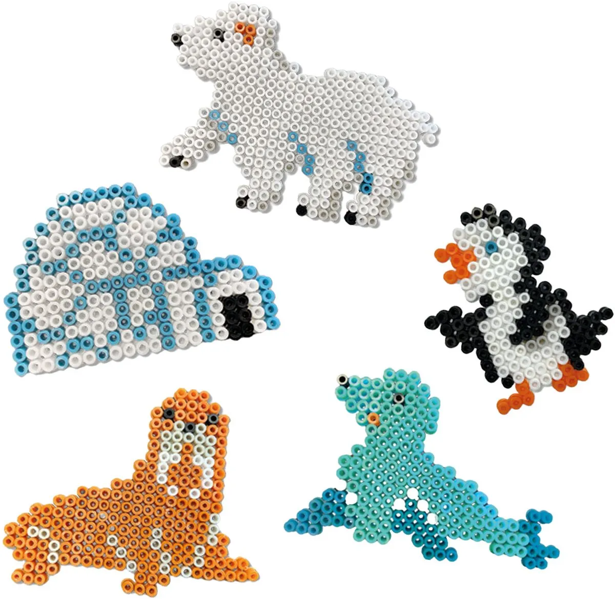 SES Creative Beedz Pool Dieren Strijkkralen - 2100 Stuks