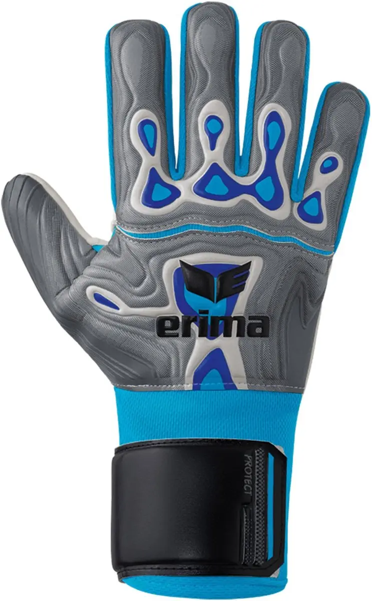Erima Flex-Ray Protect Keepershandschoenen 8 - Grijs/Blauw