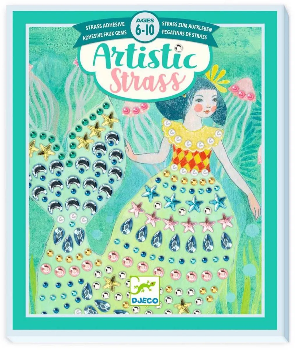 Djeco Creatieve Strass Knutselset Waterwereld