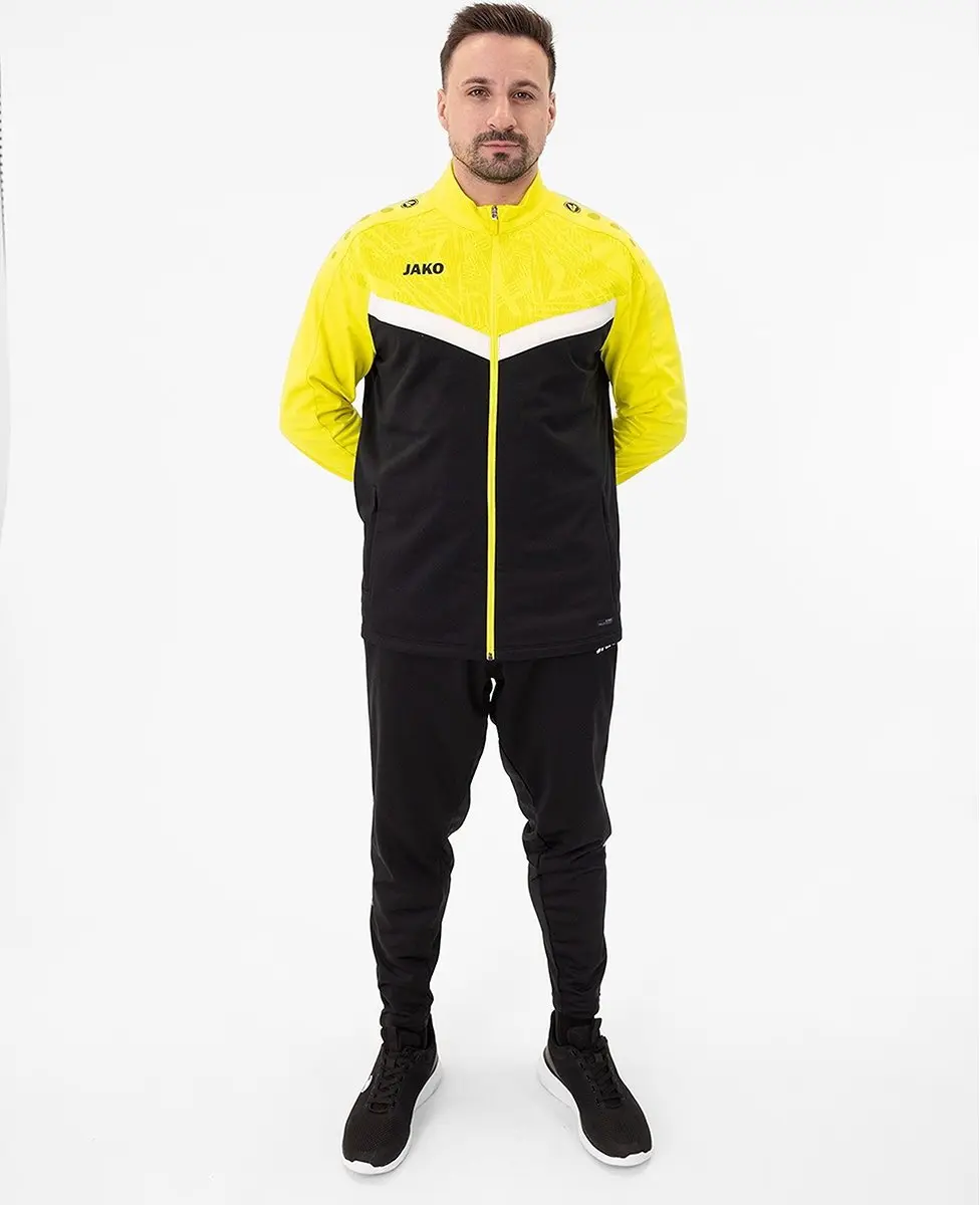 Jako Iconic Polyestervest Heren - Zwart
