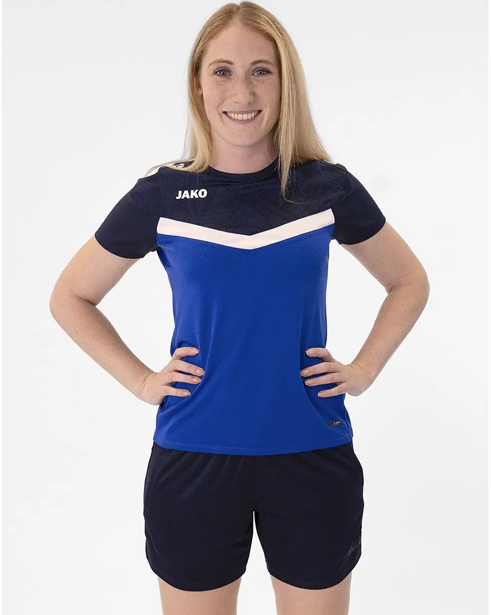 Jako Iconic T-Shirt Dames 42 - Royal