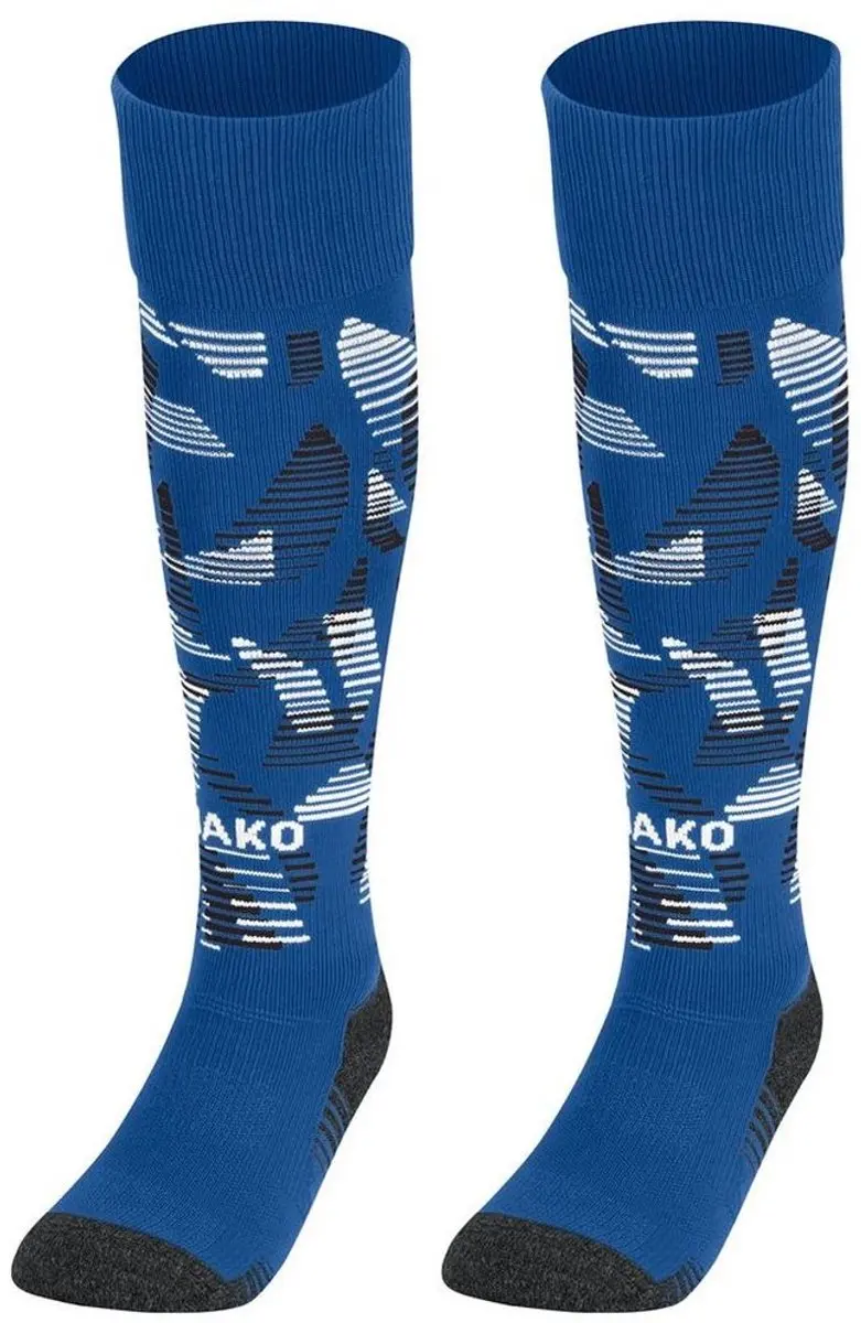 Jako Sonic Voetbalkousen Royal/Zwart - Maat 47-50
