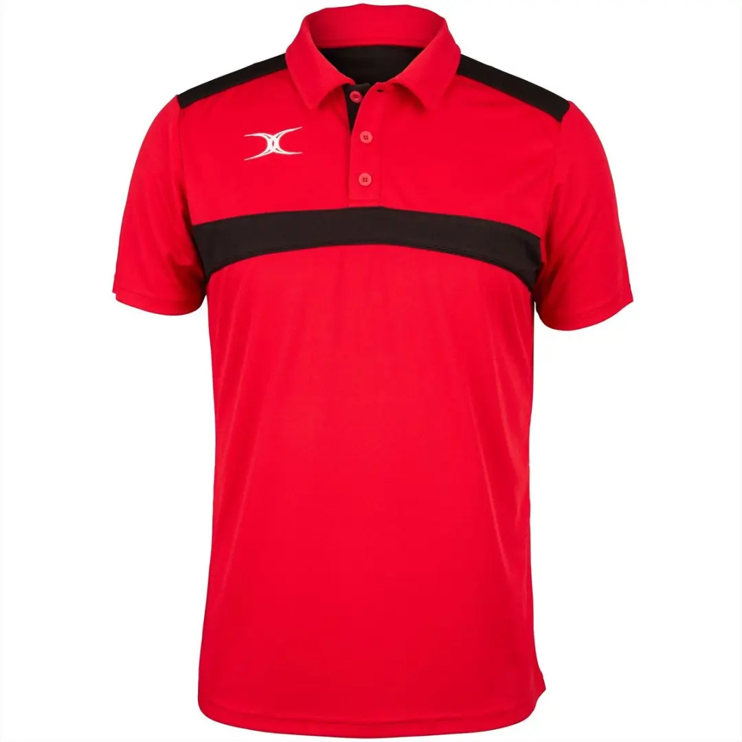 Gilbert Photon Polo Snr Rood / Zwart