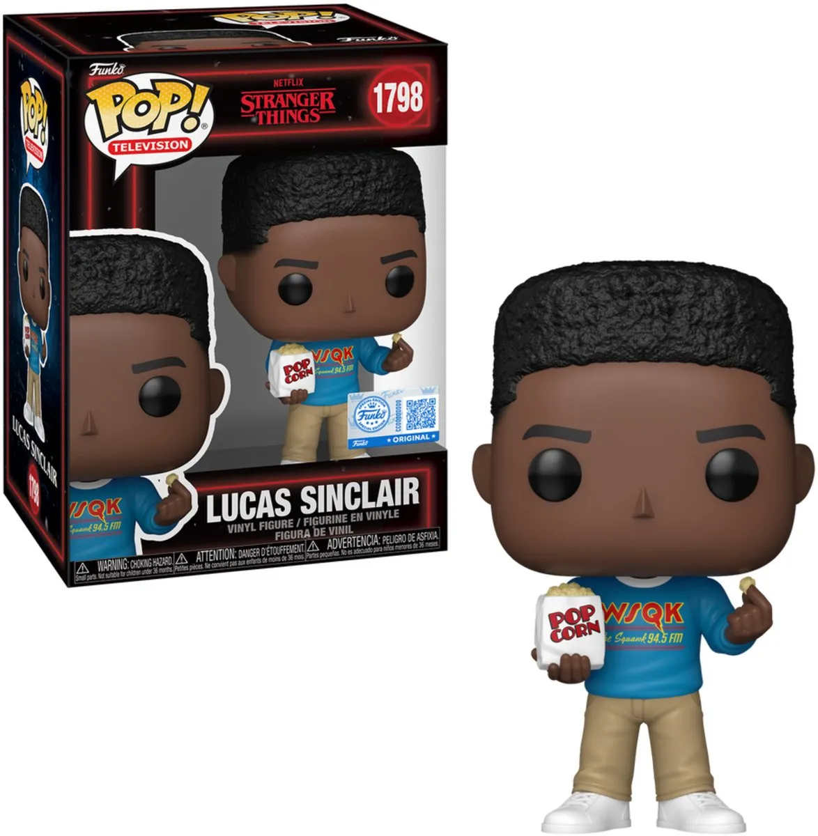 Funko Pop! Stranger Things Lucas Sinclair #1798 Special Edition