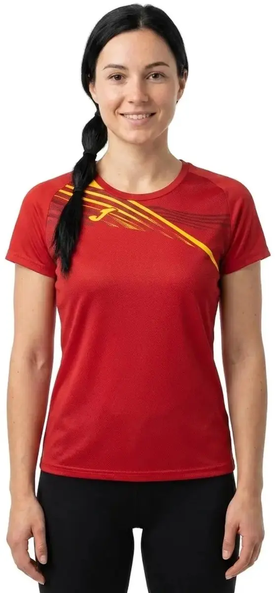 Joma Elite X T-shirt - Rood L - afbeelding 2 van 3