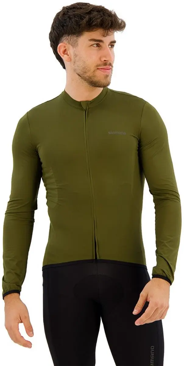 Shimano Futuro Trui Met Lange Mouwen Groen S Man
