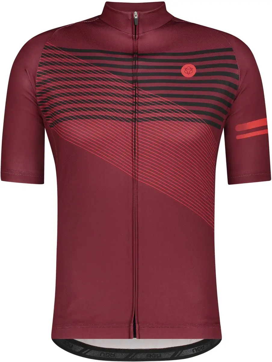 AGU Striped Fietsshirt Essential Heren