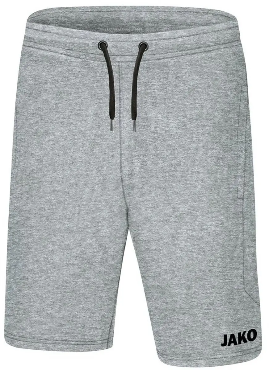 Jako Base Joggingshort Kinderen 164 - Grijs Gemêleerd