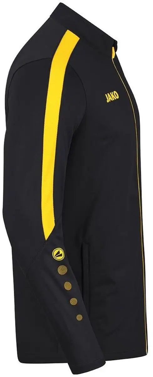 JAKO Power Trainingsjack Heren - 3XL - Zwart/Geel