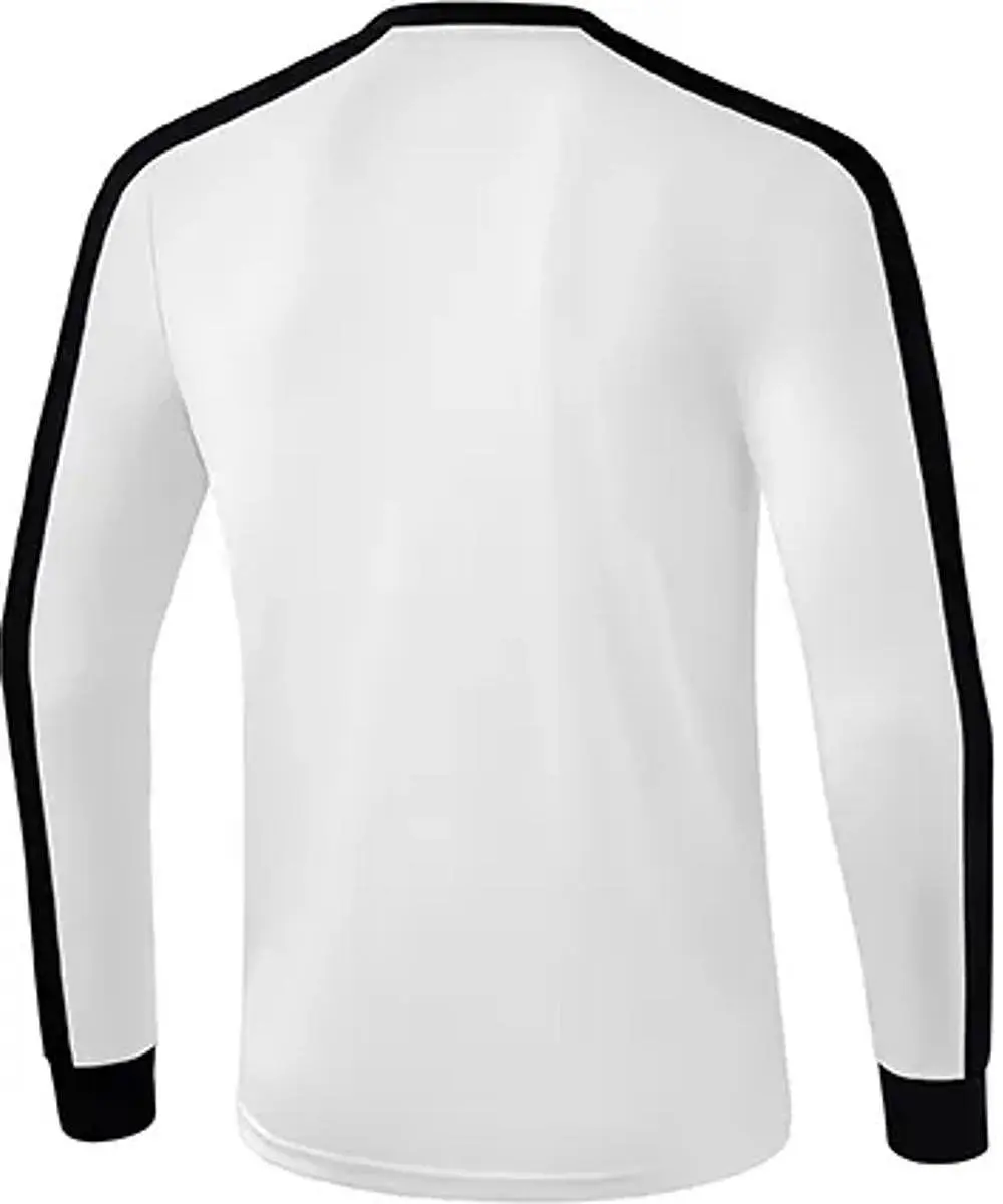 Erima Retro Star Voetbalshirt Lange Mouw - 164 - Zwart/Wit