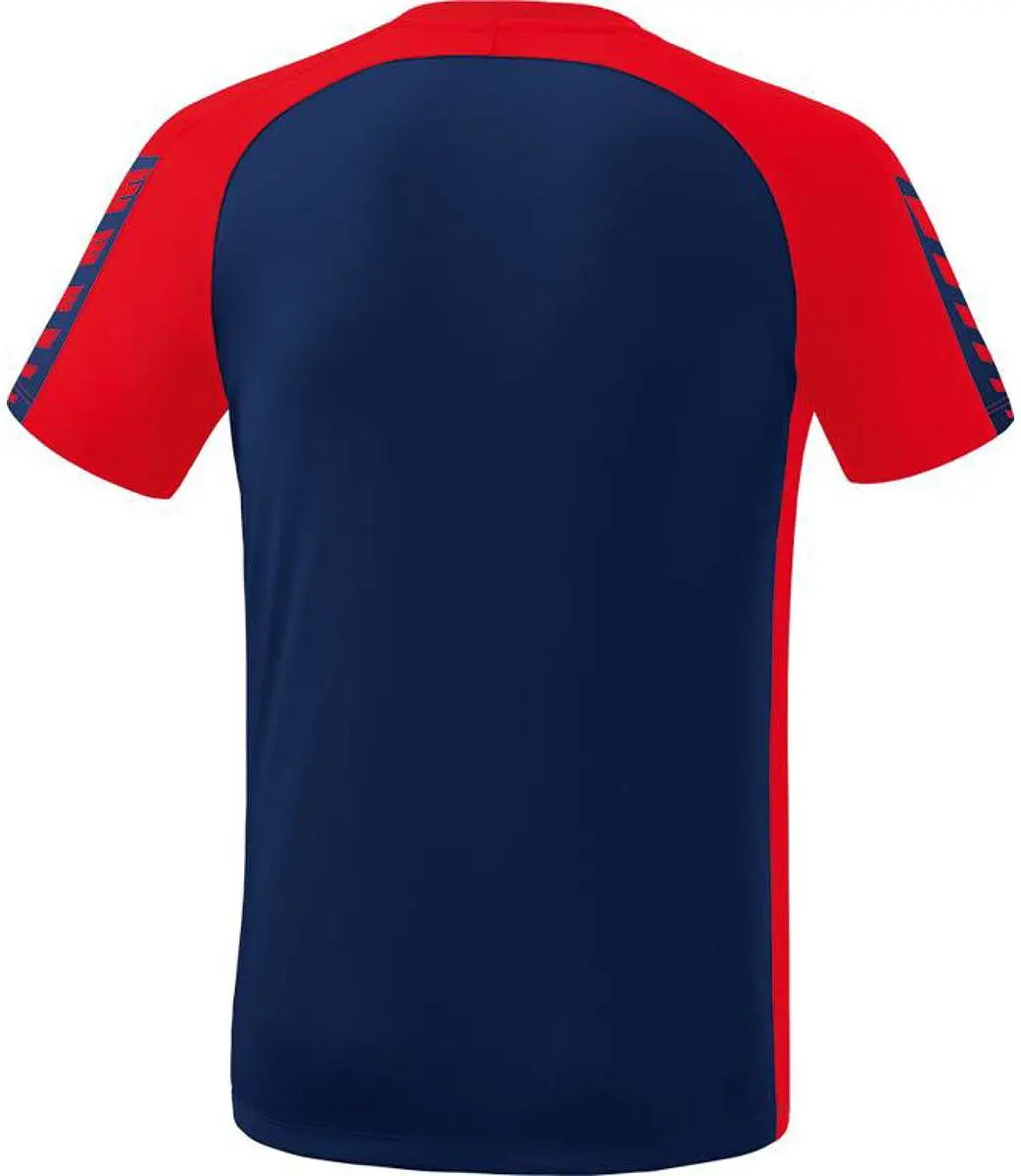 Erima Six Wings T-Shirt Heren - M - Marine