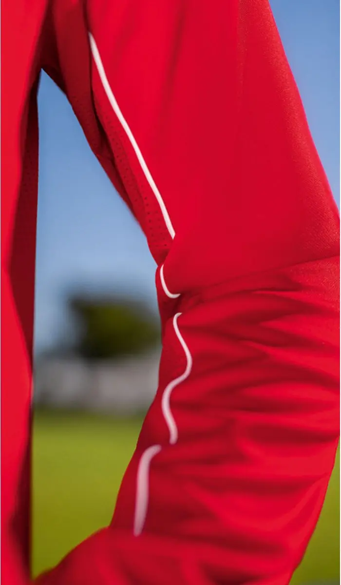 Erima Liga Star Trainingsjack Heren 3XL - Rood/Wit