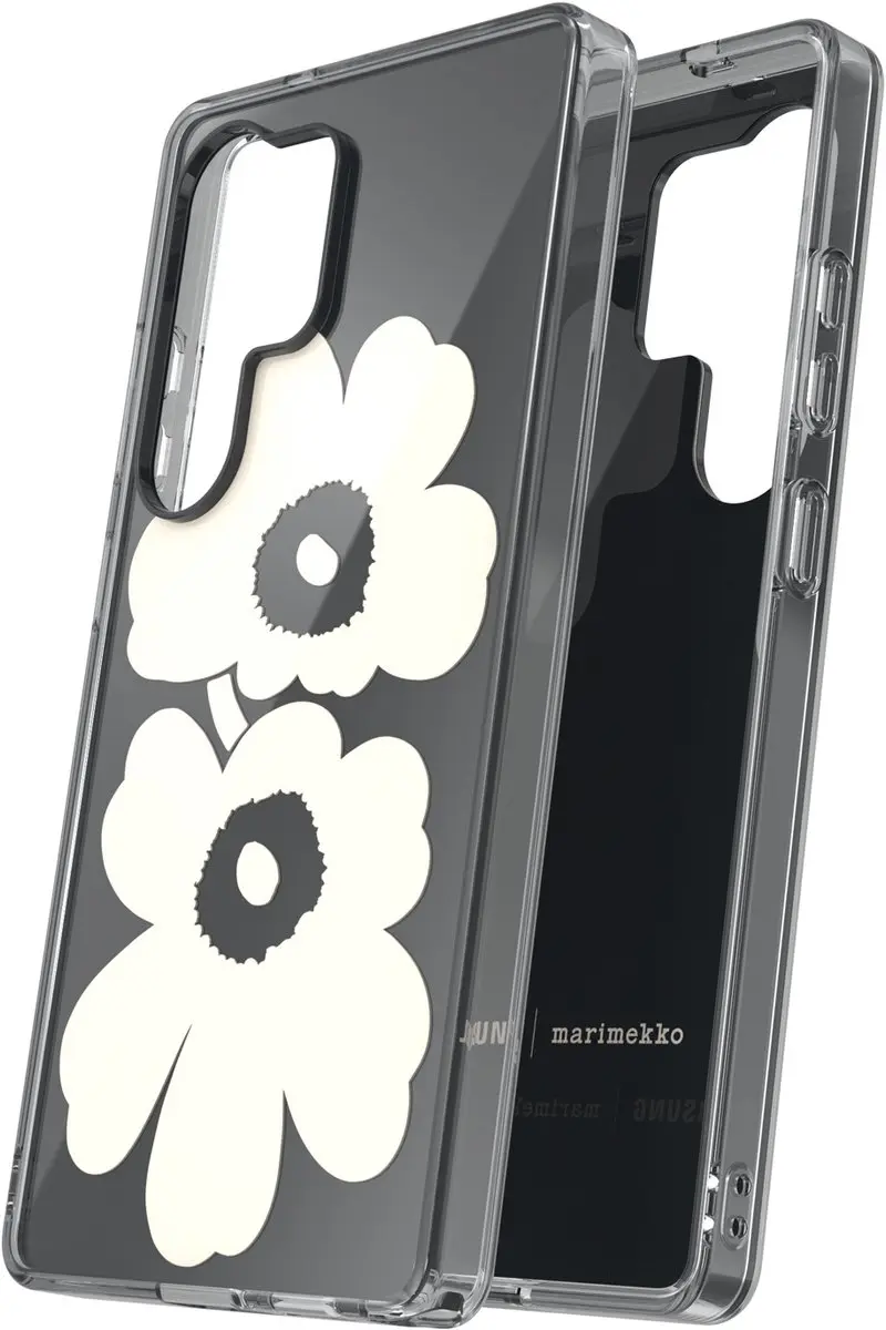 Samsung Galaxy S25 Ultra Unikko Hybrid Hoesje - Marimekko - Cream