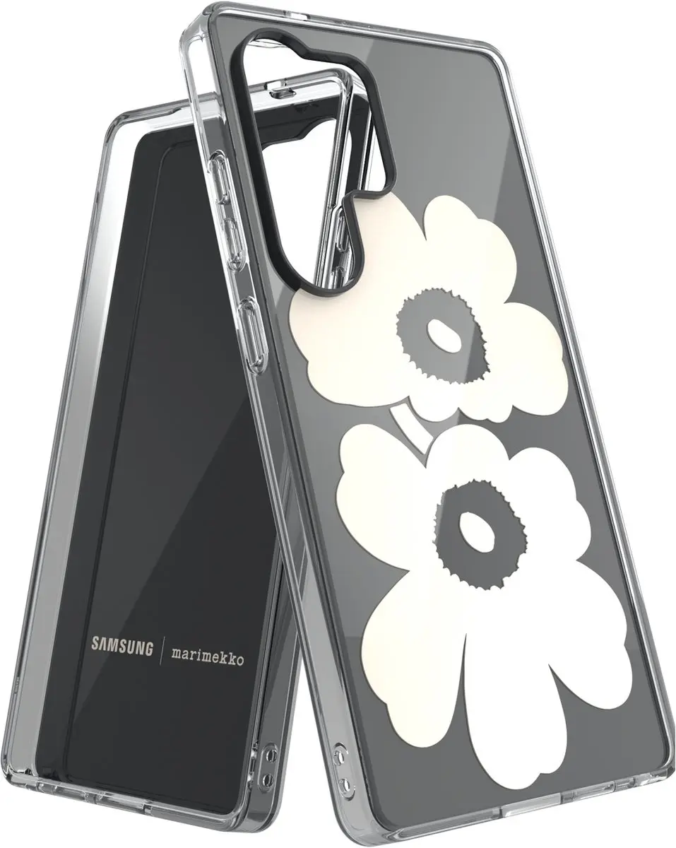 Samsung Galaxy S25 Ultra Unikko Hybrid Hoesje - Marimekko - Cream - afbeelding 6 van 6