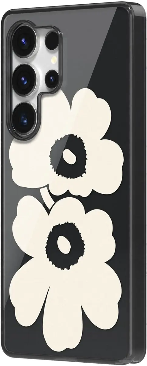Samsung Galaxy S25 Ultra Unikko Hybrid Hoesje - Marimekko - Cream