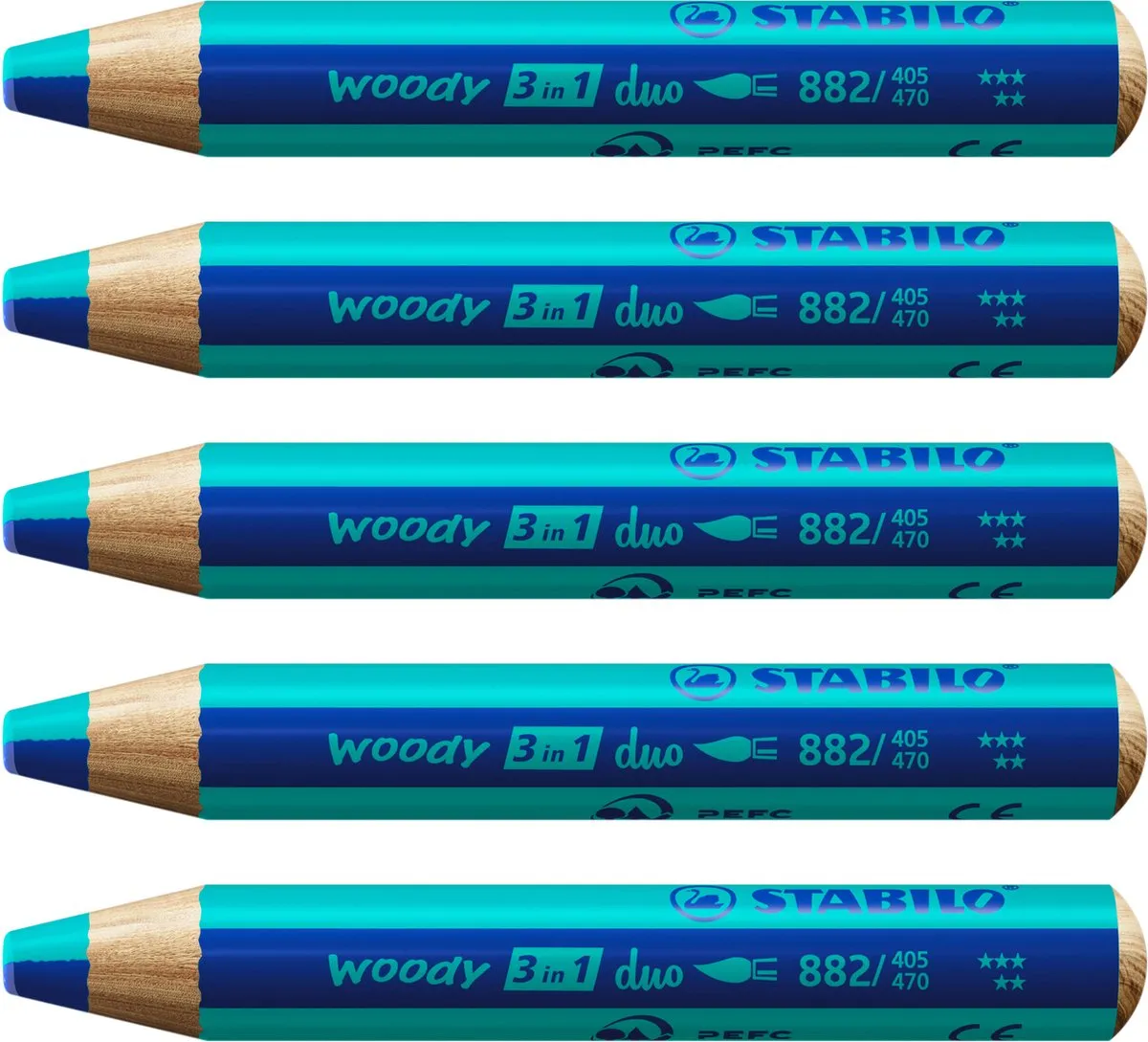 STABILO Woody 3-in-1 Duo