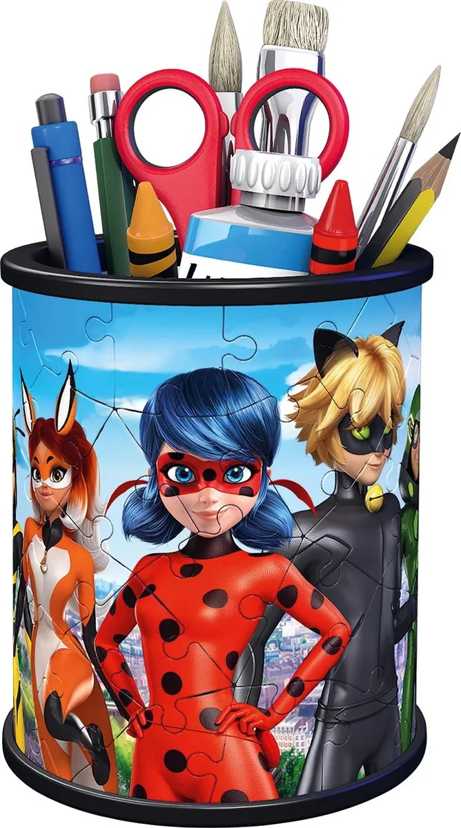 Ravensburger Pennenbak Miraculous 3D Puzzel 54 Stuks