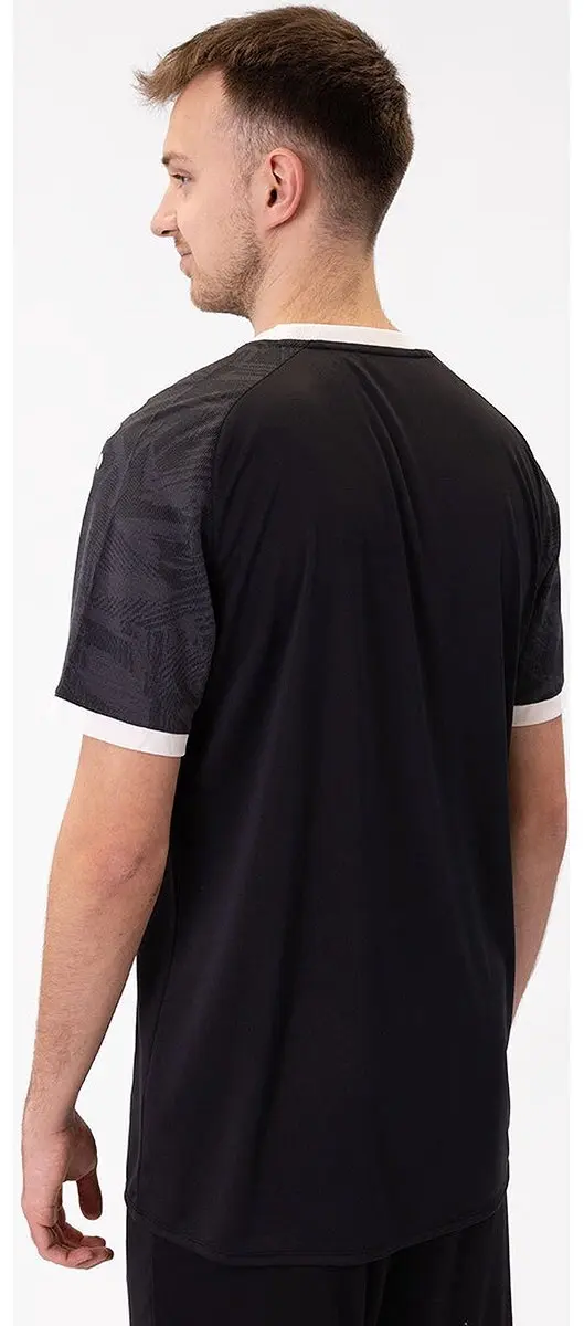 JAKO Iconic Shirt Korte Mouw Heren 2342-901H - Zwart