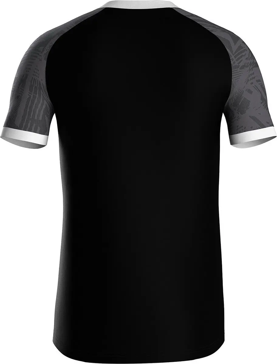 JAKO Iconic Shirt Korte Mouw Heren 2342-901H - Zwart - afbeelding 6 van 6