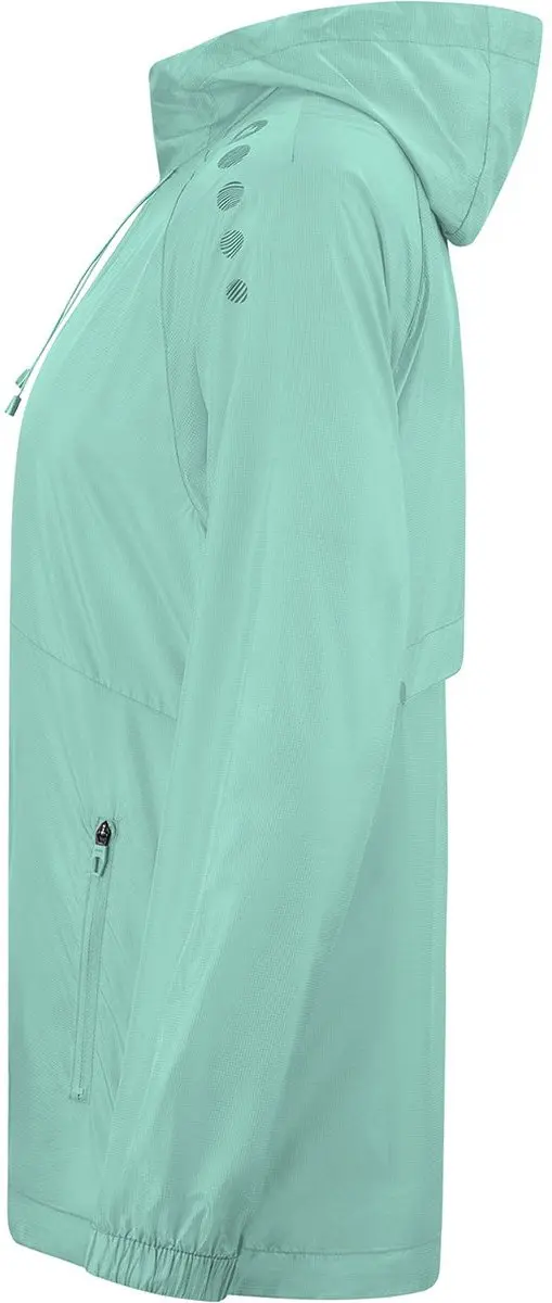 JAKO Flow Jas Kinderen 164 - Munt Groen