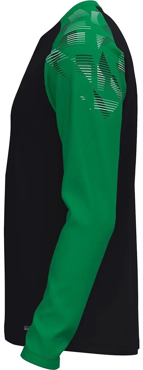 Jako Sonic Longsleeve Kinderen 152 - Zwart/Groen