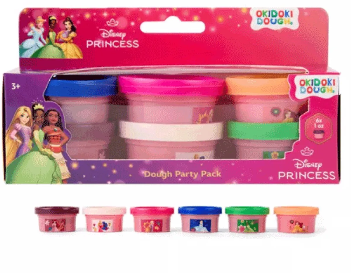 Disney Princess Okidoki Dough Partypack