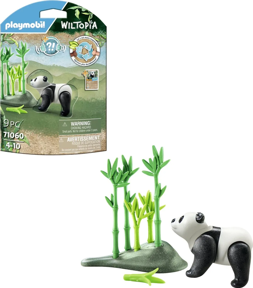 Playmobil Wiltopia Panda 71060 - Multicolor