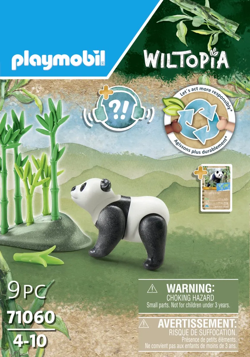 Playmobil Wiltopia Panda 71060 - Multicolor - afbeelding 6 van 6