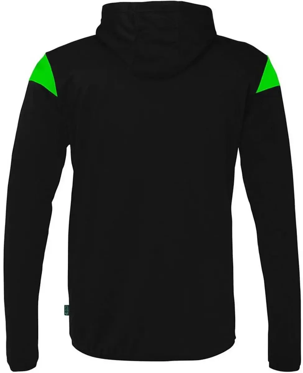 Uhlsport Squad 27 Kinderjas - Maat 116 - Zwart/Fluo Groen