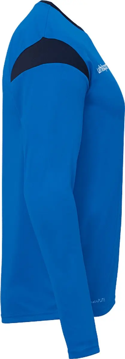 Uhlsport Squad 27 Voetbalshirt Lange Mouw Kinderen 128 - Azuurblauw