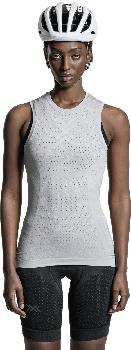 X-Bionic Xceed Ride Baselayer Tanktop Unisex Seal Grey/Silver Grey