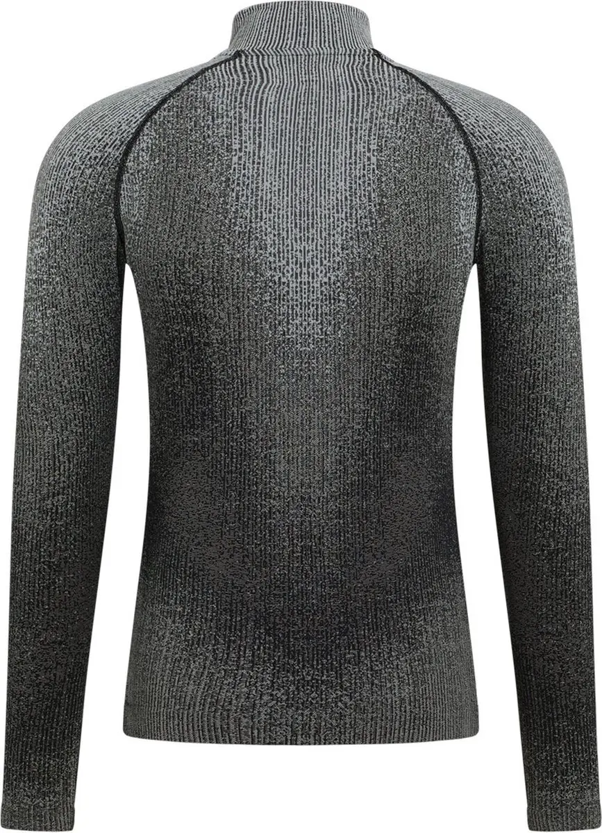 ODLO Blackcomb Eco Half Zip Turtle Neck Base Layer Heren - L - Zwart