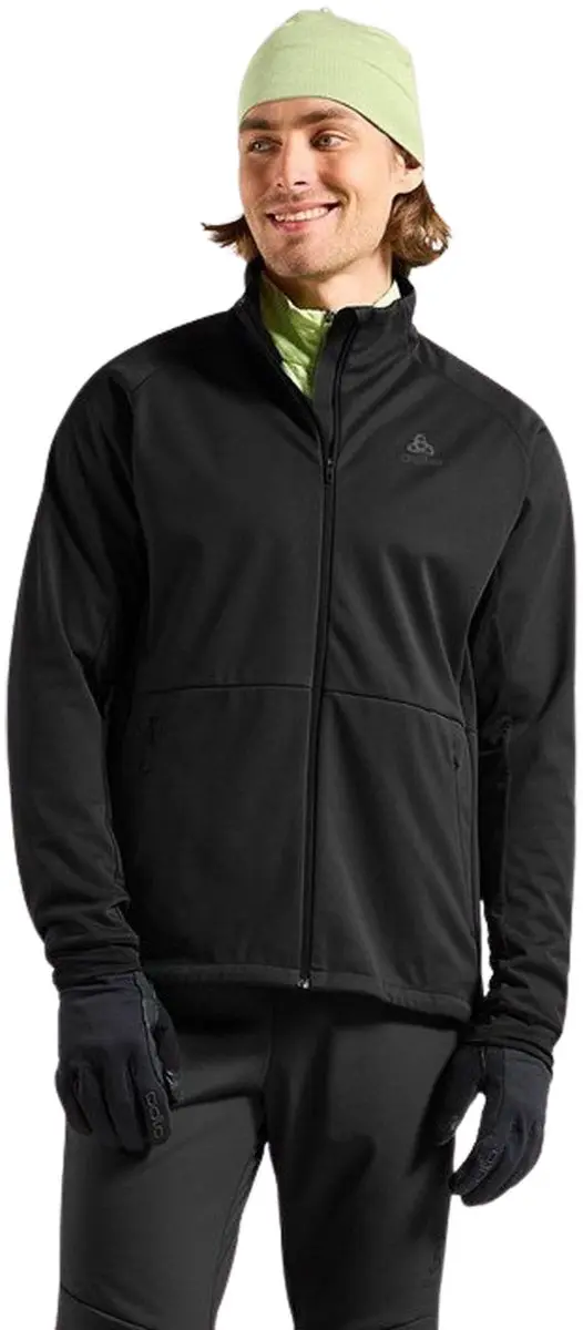 ODLO Essential Warm Jacket Heren S - Zwart