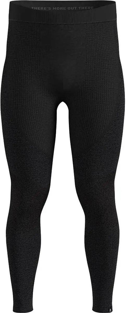 ODLO Seamless Performance Wool Lange Broek - Zwart L - afbeelding 2 van 4