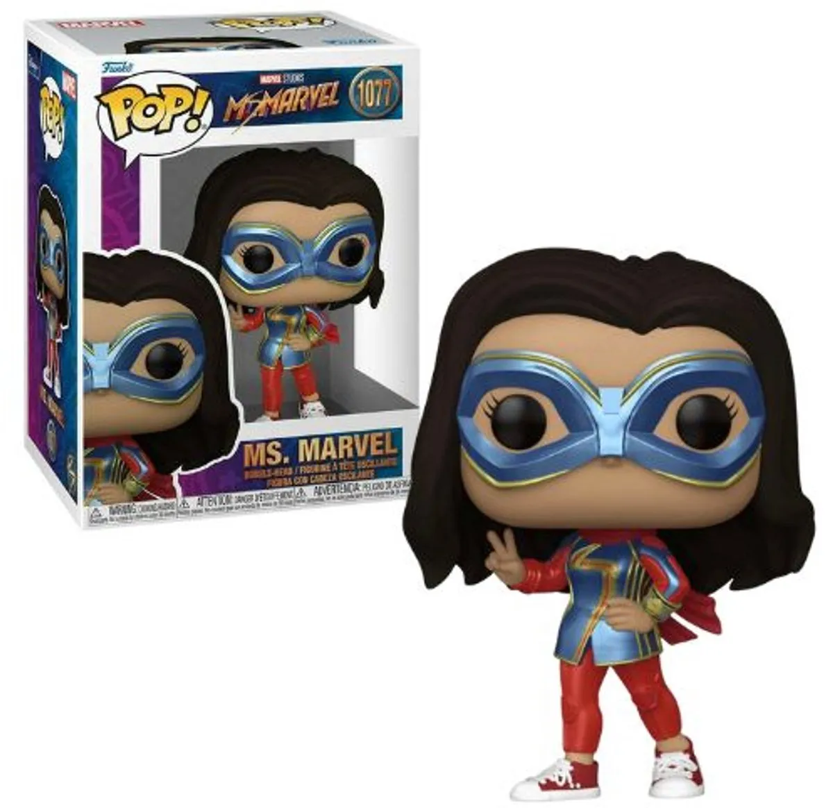 Funko Pop! Marvel Ms. Marvel 59495 - Multicolor - afbeelding 6 van 6