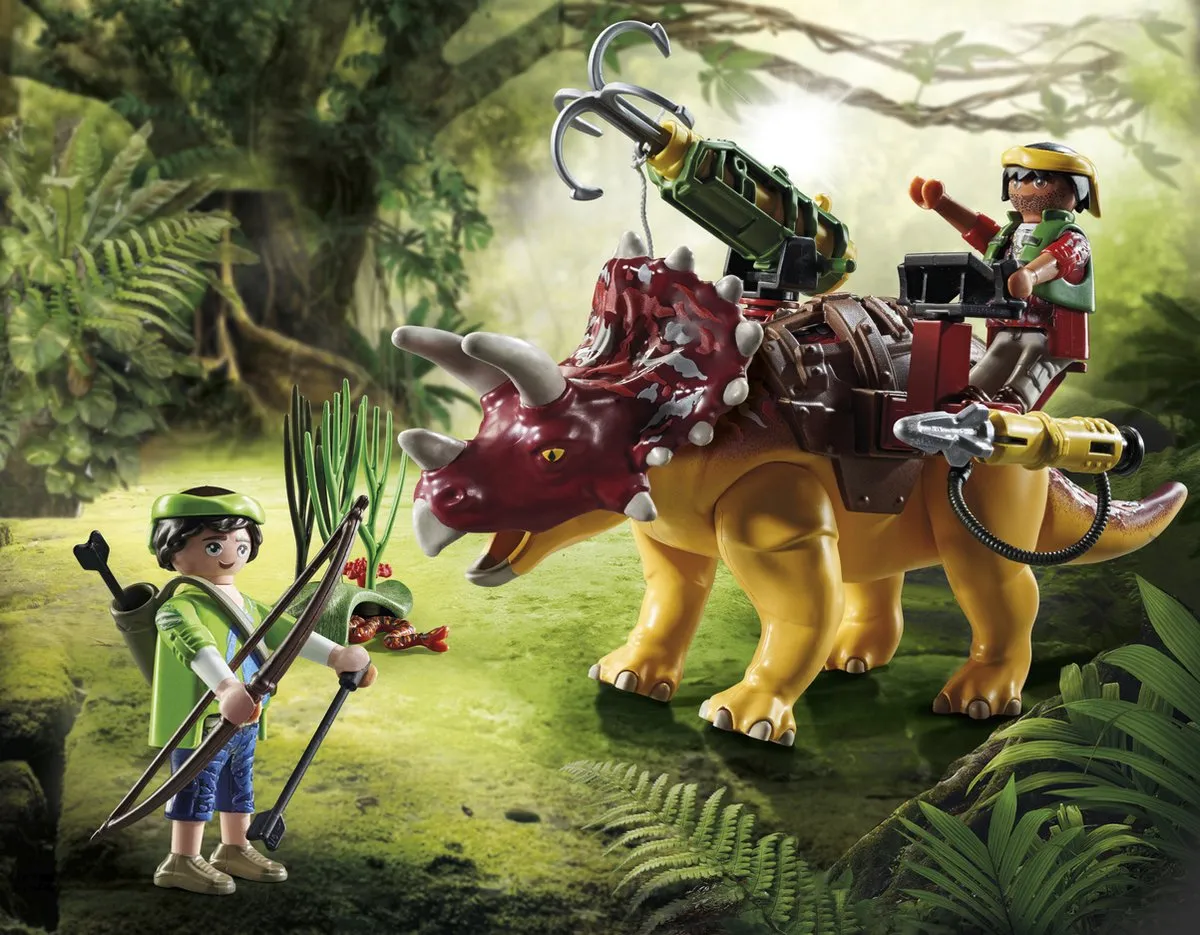 Playmobil Dino Rise Triceratops 71262 - Meerkleurig - afbeelding 4 van 6