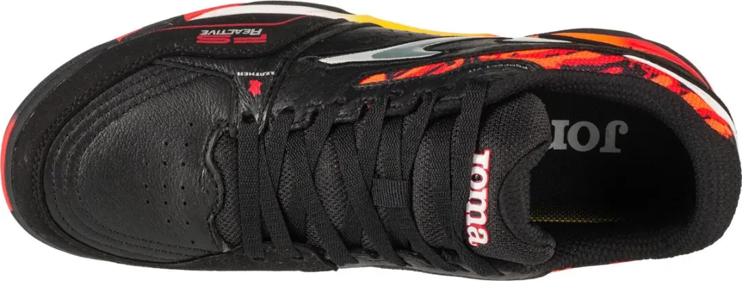 Joma FSW2401IN Zaalschoenen - Indoor - Zwart/Rood - afbeelding 3 van 4
