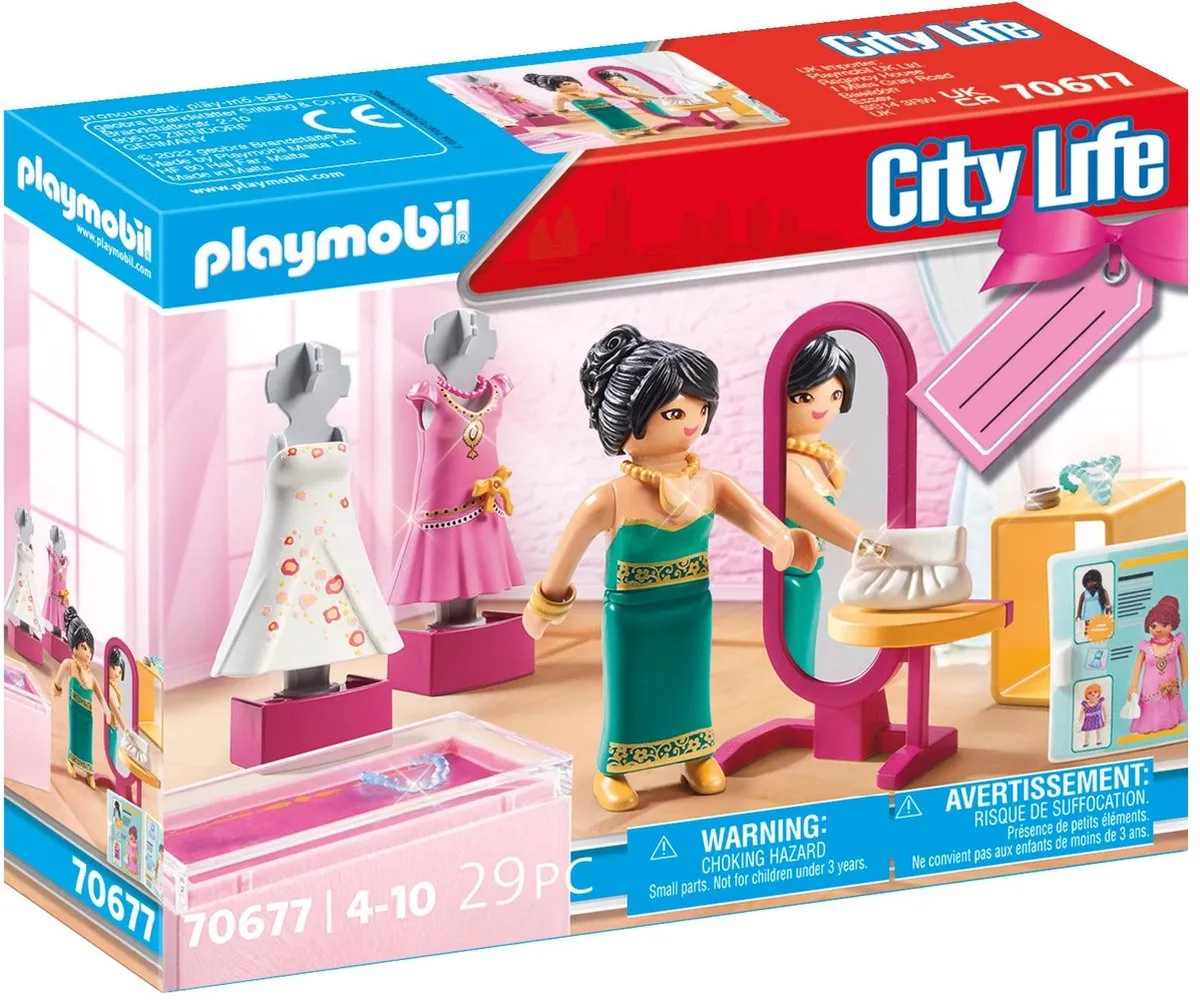 Playmobil Feestelijke Modeboetiek 70677