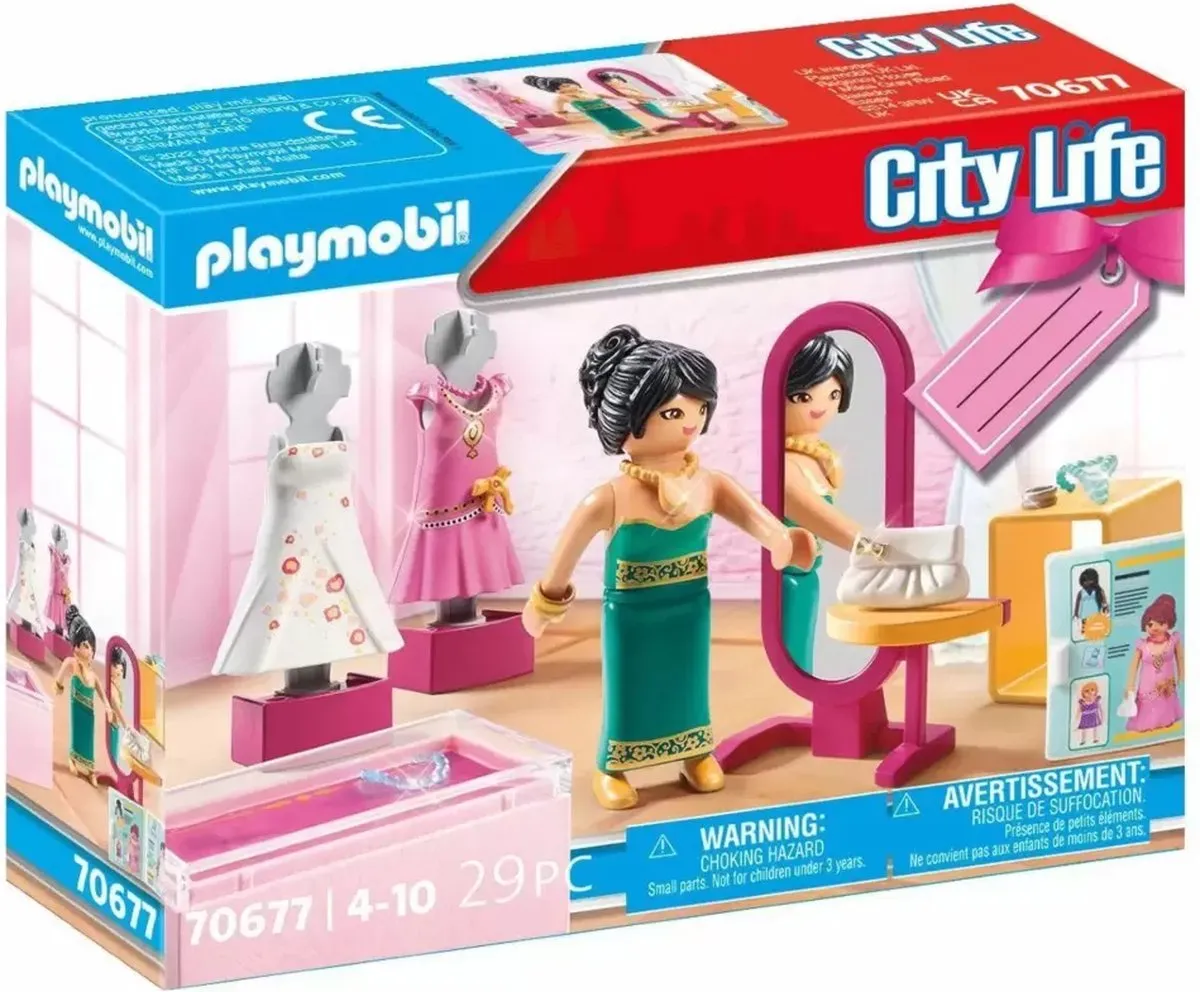 Playmobil Feestelijke Modeboetiek 70677 - Multicolor - afbeelding 6 van 6