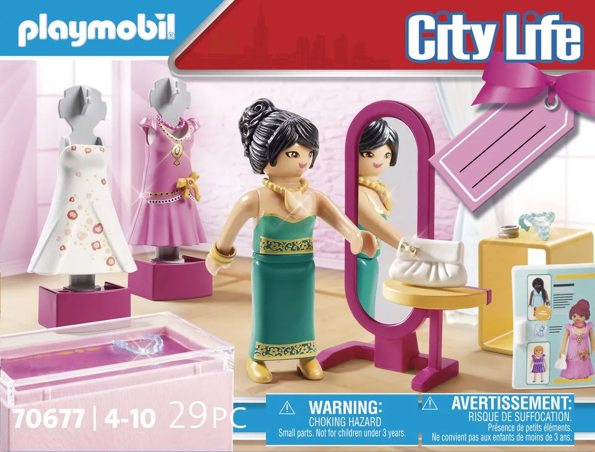 Playmobil Feestelijke Modeboetiek 70677 - Multicolor