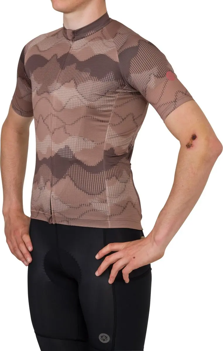 AGU Gravel Fietsshirt Venture Heren - M - Bruin