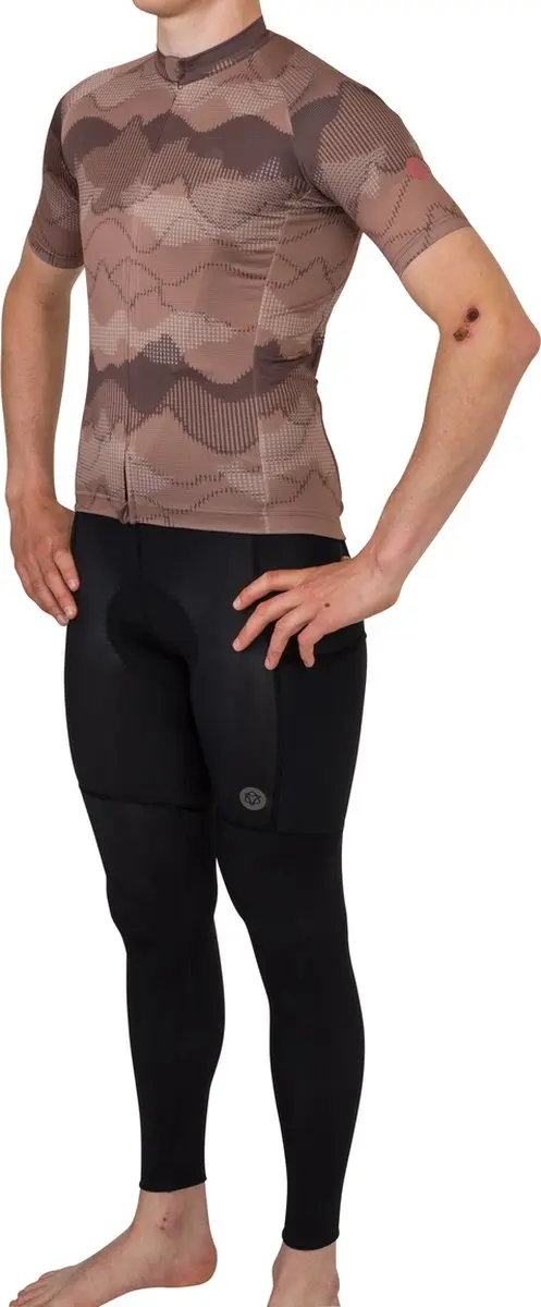 AGU Gravel Fietsshirt Venture Heren - M - Bruin