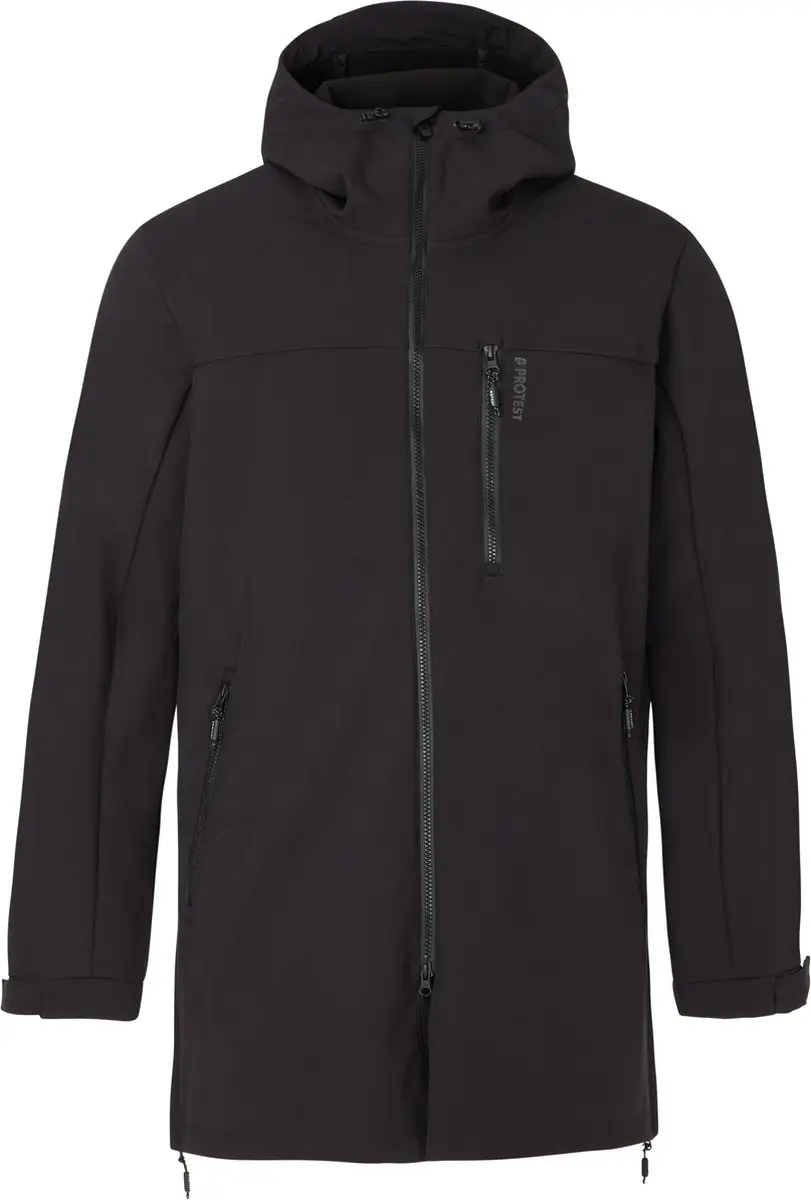 Protest Prtwoodard Regenjas Heren True Black