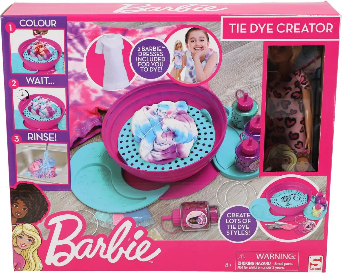 Barbie Tie Dye Machine
