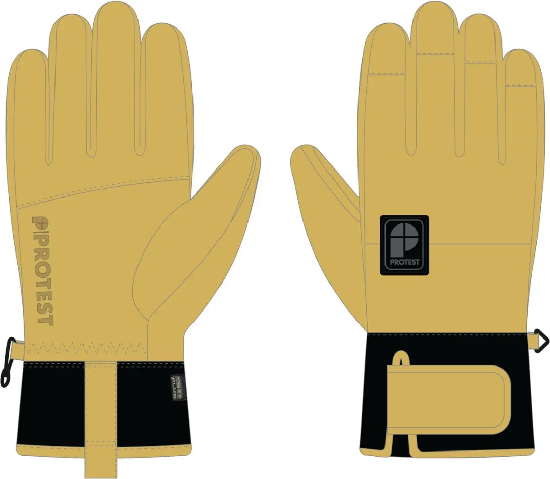 Protest PRTNorman Ski Handschoenen Heren - XL - True Black - afbeelding 3 van 6