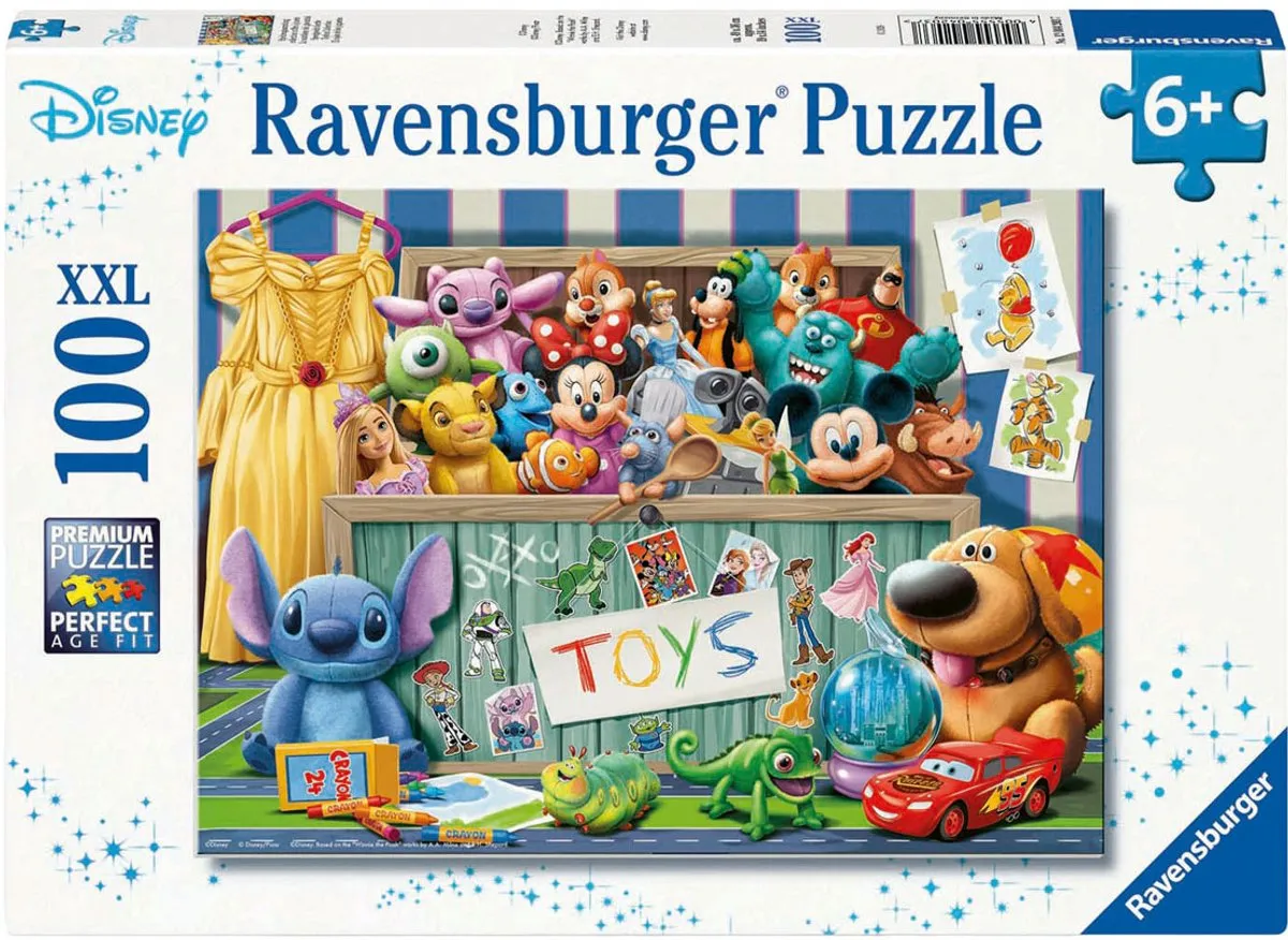 Ravensburger Disney Pixar Multicharacter Legpuzzel 100 XXL Stukjes - 12004203