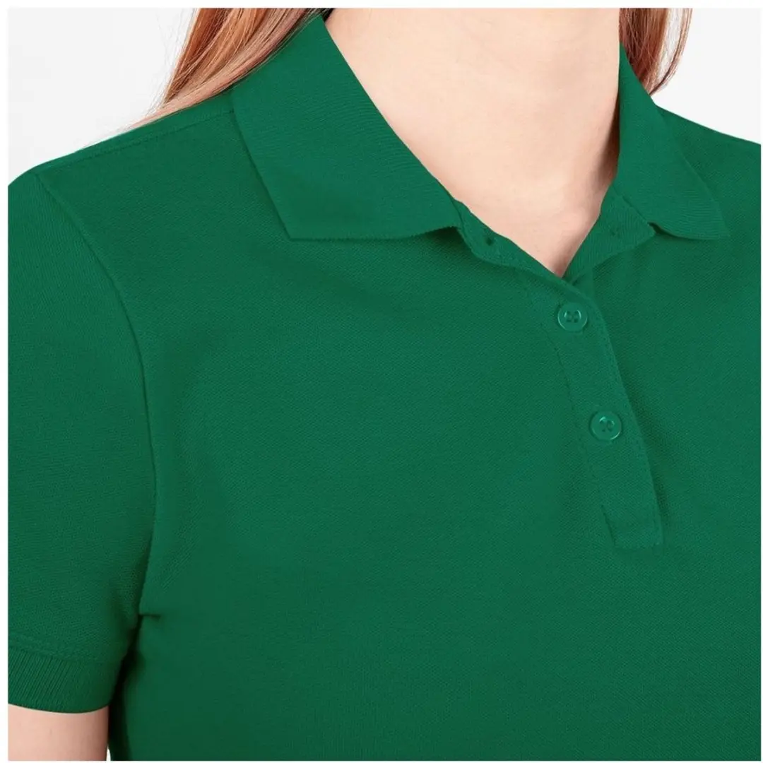 JAKO Organic Polo Dames 38 - Groen