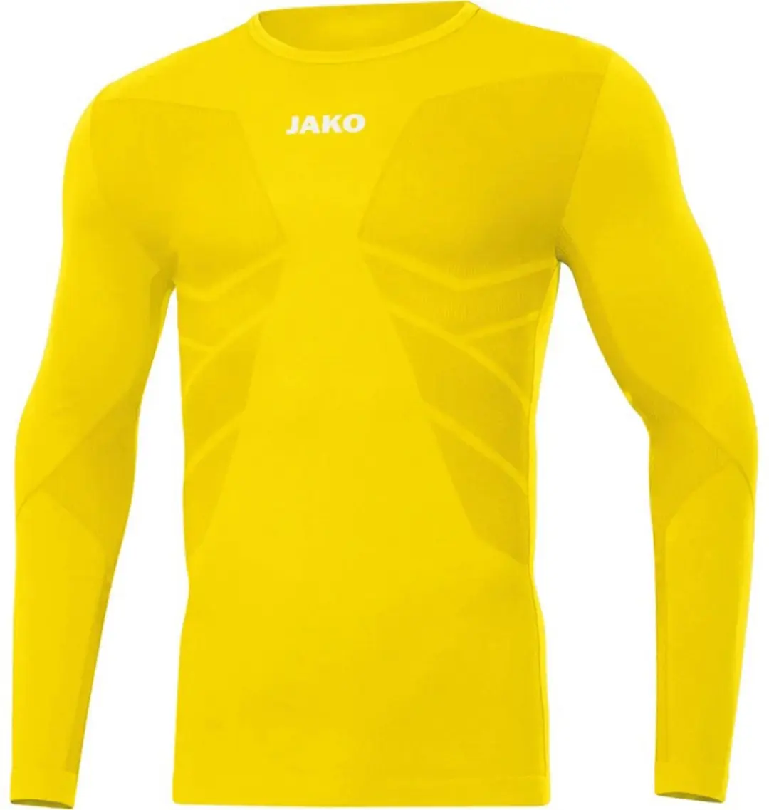 JAKO Comfort 2.0 Longsleeve Heren - Geel - Maat L