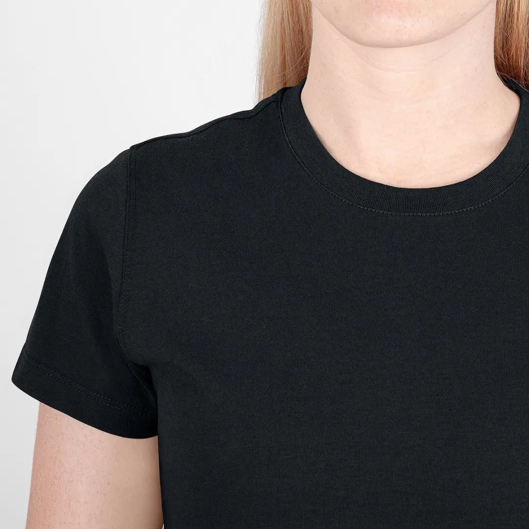Jako Doubletex T-Shirt Dames - Zwart Maat 36